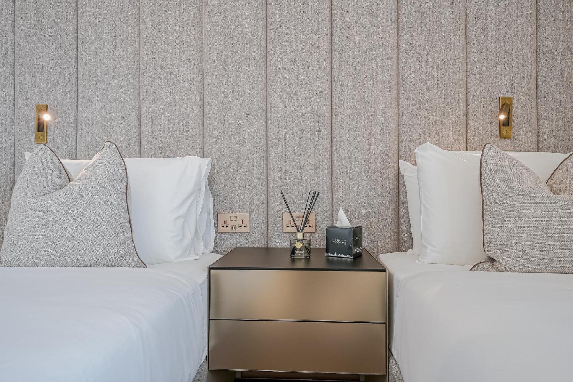 Modern 2br High Floor Haven In Vida Marina Апартаменты *